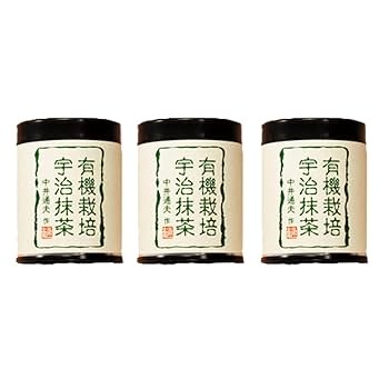 宇治抹茶　日本製　有機宇治抹茶缶 3個セット　20g 宇治抹茶 日本製 有機宇治抹茶缶 3個セット 20g 宇治抹茶 日本製